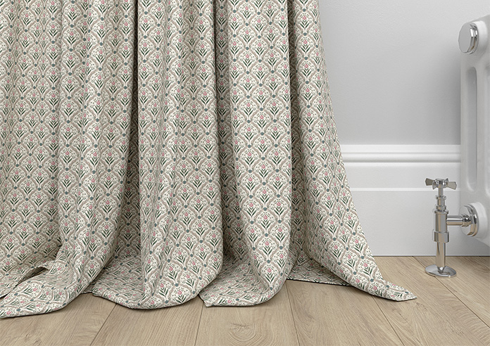 Adelaide, Bloom Spray Rosies Pink - Made to Measure Curtains - Image 6